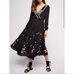 Free People Enchanted Forest Midi Dress